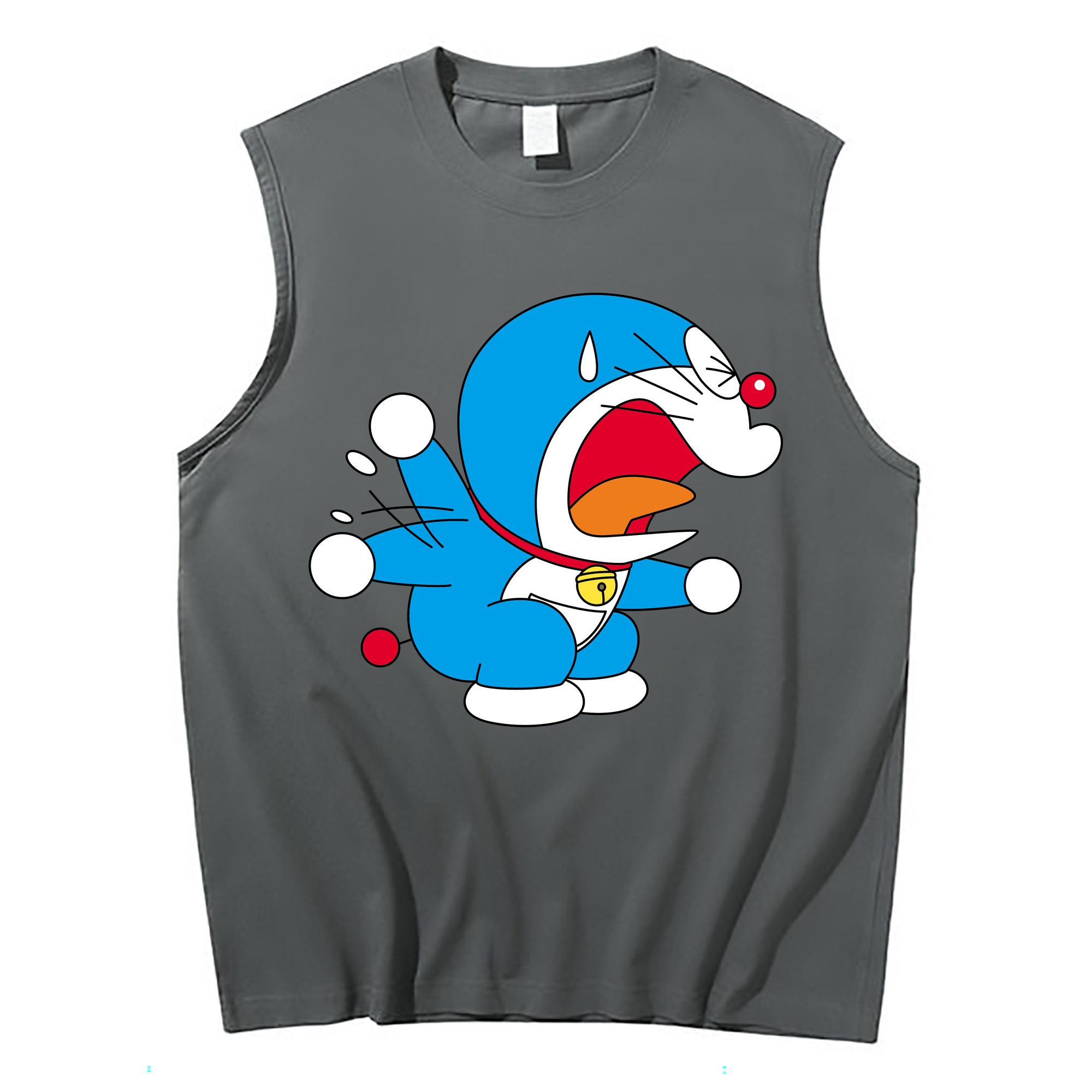 （画像用） ドラえもん Doraemon コットン100％タンクトップ（フロントプリント）